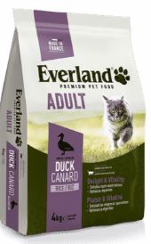 Croquette Chat Adult Canard 4kg - EVERLAND